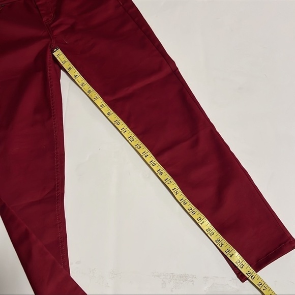 LOVE, Fire Red Skinny Ankle Jeans - Picture 7 of 7